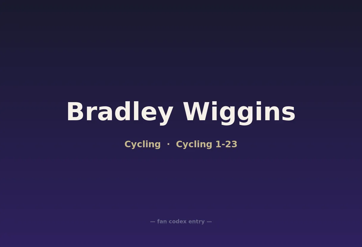 Bradley Wiggins