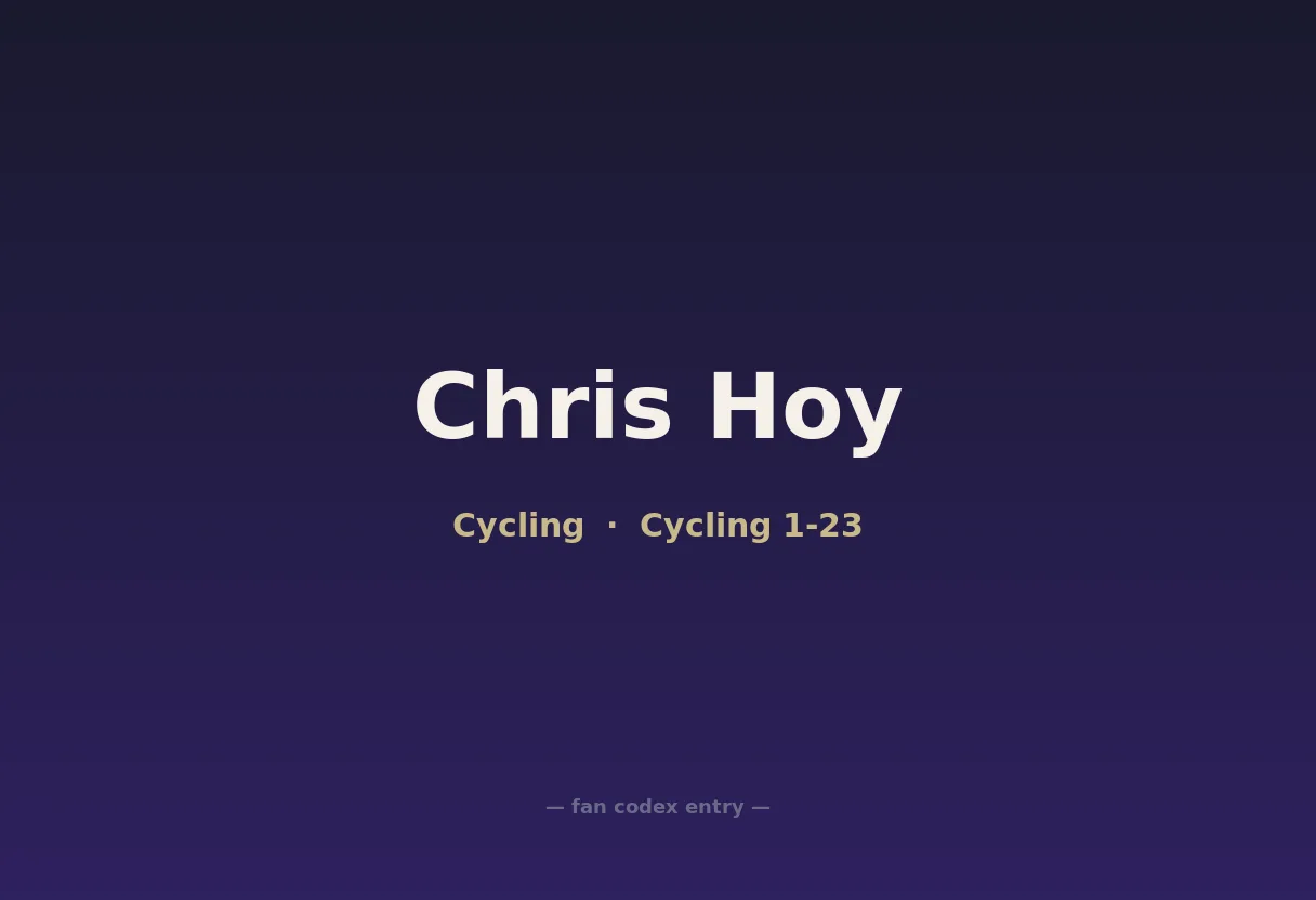 Chris Hoy