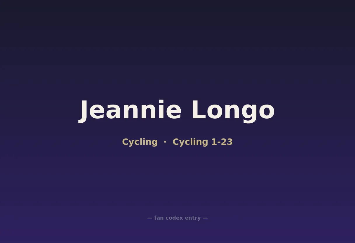 Jeannie Longo